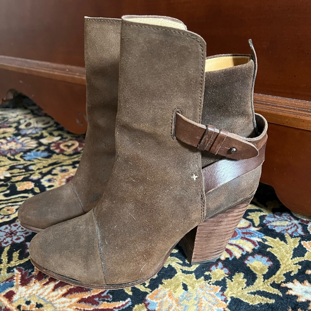 Rag & Bone Harrow Suede Bootie